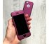 360° kryt Mate silikónový iPhone 5/5S/SE - fialový